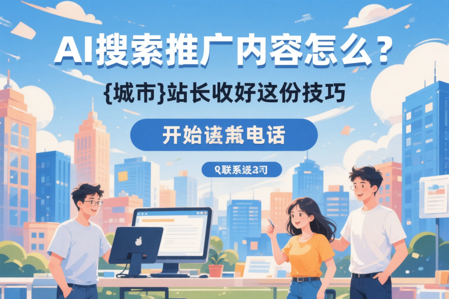 AI搜索推广内容怎么写？大安站长收好这份技巧
